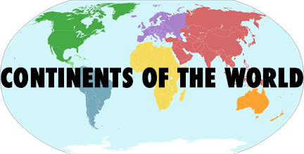 Continents of the World logo.